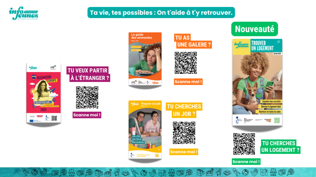 D’autres guides utiles à découvrir Pour aller plus loin, Info Jeunes propose aussi d’autres guides pratiques sur des thématiques essentielles du quotidien, comme : Trouver un job. Trouver un logement. Partir à l’étranger. Faire face aux petits et grands tracas du quotidien. Ces ressources complètent le guide de l’engagement et offrent aux jeunes des informations utiles pour construire leur parcours.